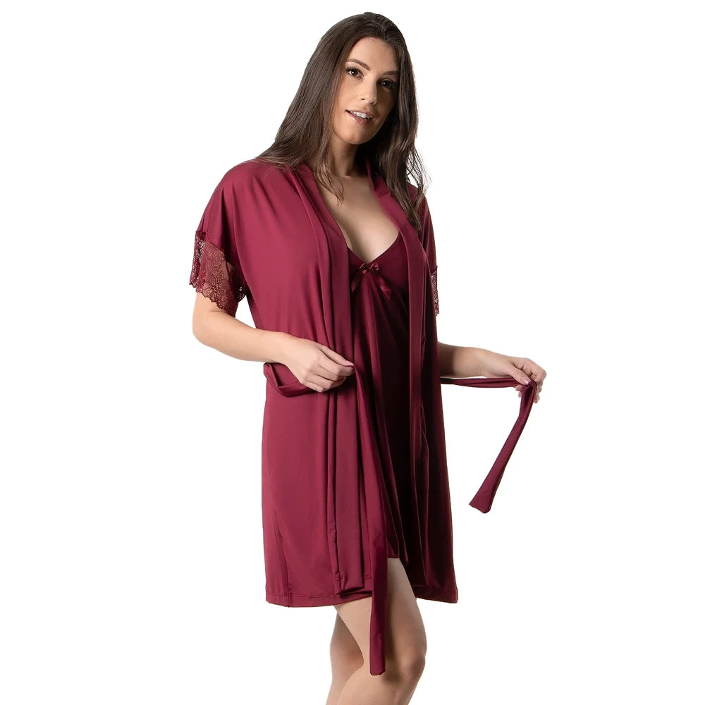 Roupão Kimono Feminino – Lingerie Charmosa e Confortável