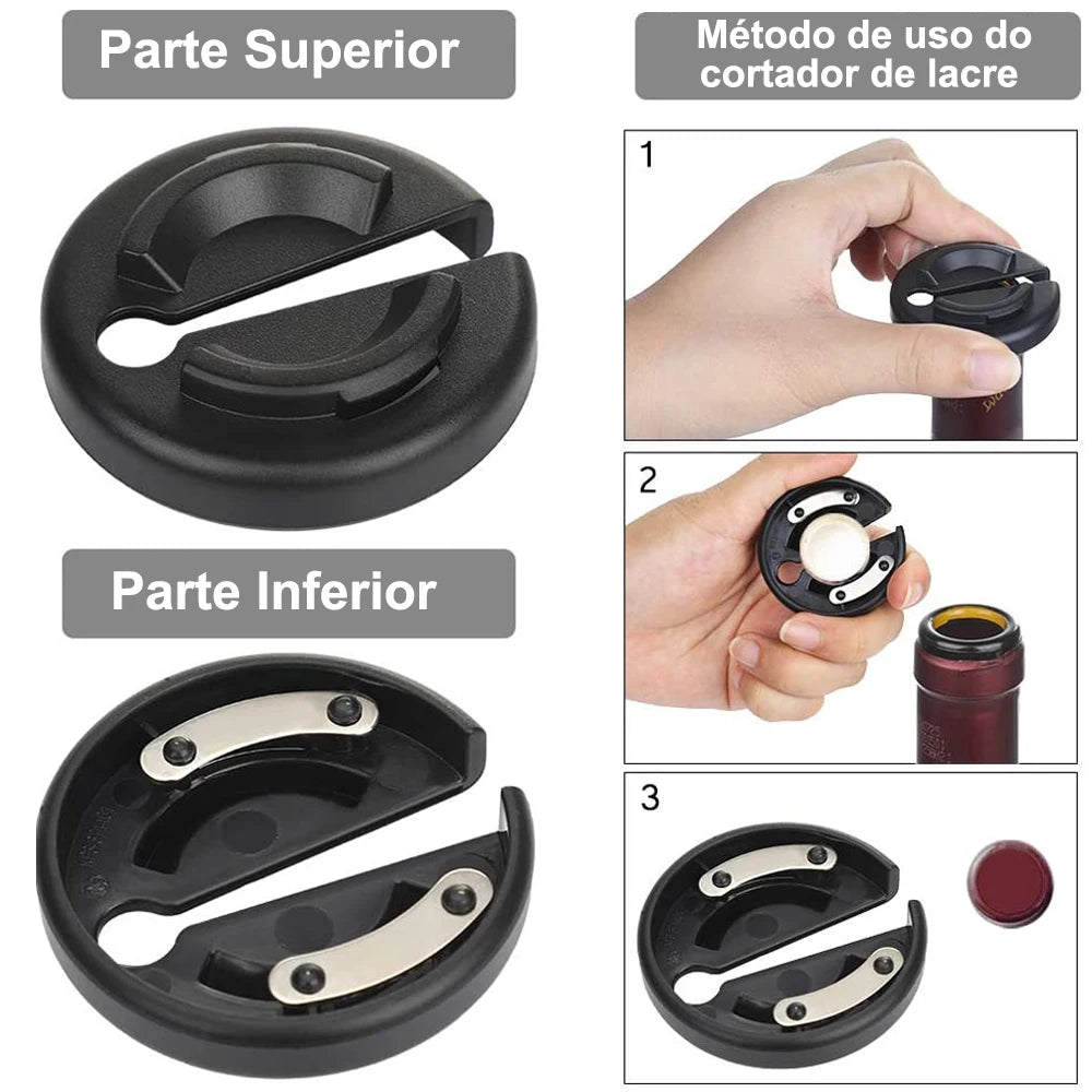 Saca Rolha Automático Para Vinhos